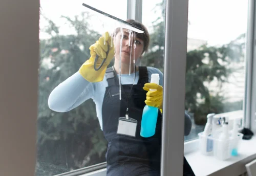 Nettoyage de vitres intérieures et extérieures à Sainte-Feyre